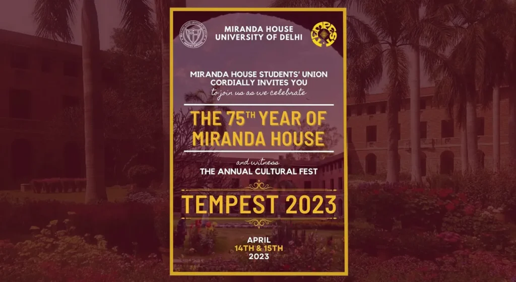 Tempest, Miranda House